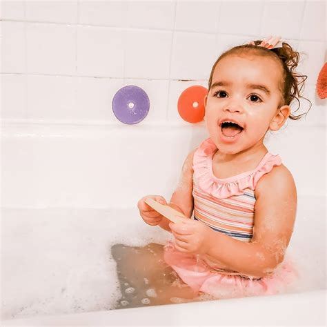 Our Rainbow Discs Are 🧡 Great For Encouraging A Healthy Bath Time