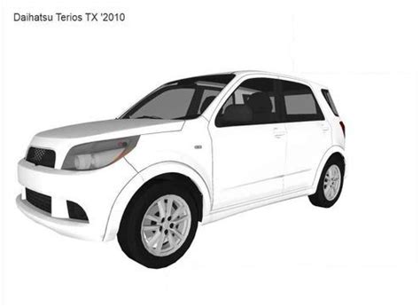 Daihatsu Terios TX 2010 3D Model 11645 Model COPY Default