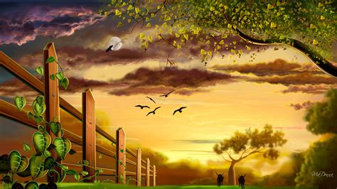 Country Landscape Desktop Wallpapers Airwallpapercom