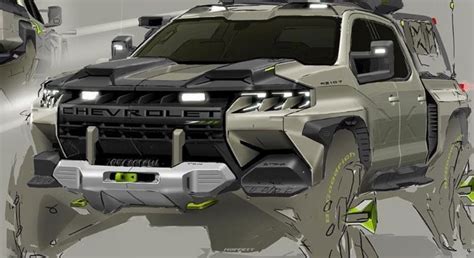 Chevy Silverado Rendering Looks Ready For Battle Gm Authority