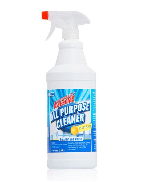 Awesome All Purpose Cleaner Lemon Scent Las Totally Awesome