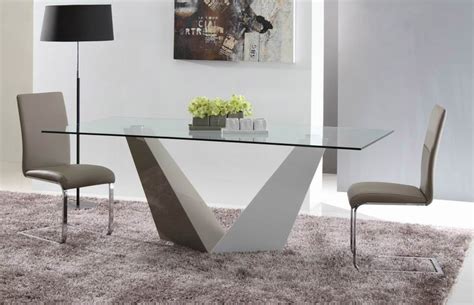 Vertex Contemporary Glass Dining Table Modern Dining Dining Room Star Modern Furniture