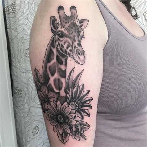120 Best Giraffe Tattoo Designs And Meanings Wild Life On Your Skin2019