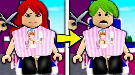 This Roblox Game Ruined My Hair Roblox Funny Moments Youtube