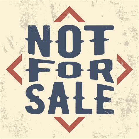 Not For Sale Stamp 608586 Vector Art At Vecteezy