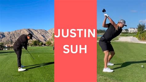 Justin Suh Golf Swing Slow Motion Youtube