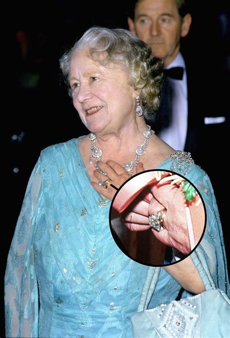 The diamonds for queen elizabeth ii's engagement ring came from a tiara belonging to prince philip's mother the queen still wears this ring every day, paired with her welsh gold wedding band. Here's the Closest Look You'll Get at Royal Rings Through ...