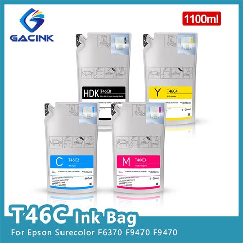 T46C2 T46C3 T46C3 T46C8 Ink Cartridge With Chip Compatible For Epson