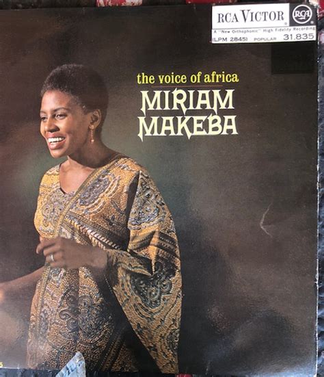 Miriam Makeba The Voice Of Africa 1963 Vinyl Discogs