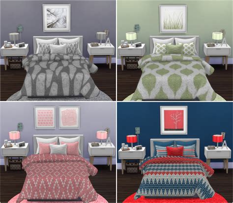 My Sims 4 Blog Bedding Set No 2 By Simplysplendid