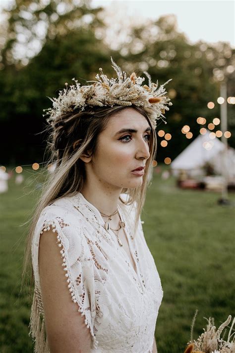 An Evening Wedding Inspiration Shoot With Bell Tents Festival Brides