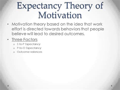 Organization Behavior Ch 5 Ppt Employee Motivation Youtube
