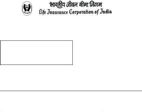 Lic Form 3815 ≡ Fill Out Printable Pdf Forms Online