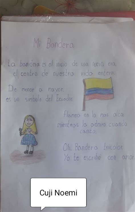 Poesia A La Bandera Del Ecuador Aeronautics And Aerospace Managment