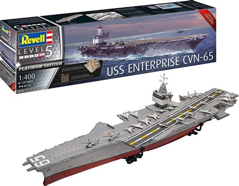 Revell Rv05173 05173 Uss Enterprise Cvn 65 Platinum Edition 1400 Scale