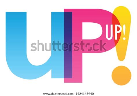 Colorful Vector Concept Word Typography Banner Stock Vector Royalty