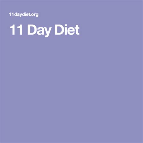 11 Day Diet Diet 3 Day Diet Diet Reviews