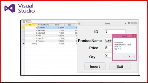 Visual Basic Net How To Insert Image Into Access Database Create A