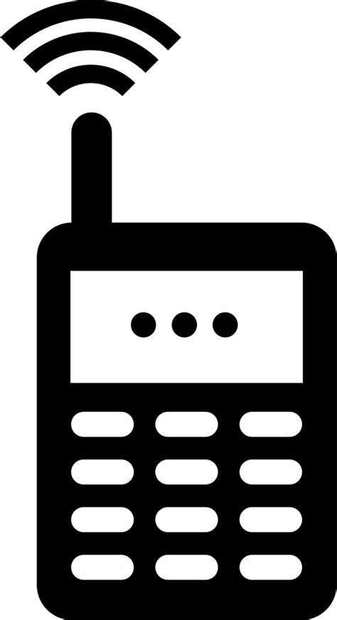 Old Mobile Phone Calling Svg Png Icon Free Download 12442