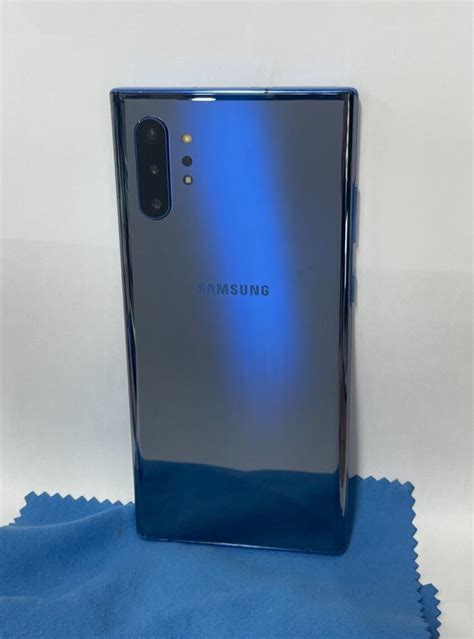 Samsung Galaxy Note 10 Plus 5g Sm N976n 256gb Unlocked Smart Mobile Blue
