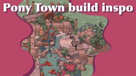 The Prettiest Builds Of All Time Pony Town Build Inspo Youtube