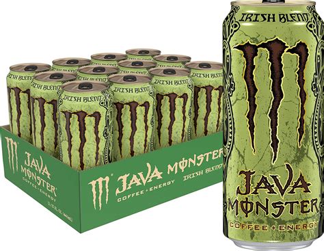 Buy Java Monster Irish Blend Coffee Energy Drink 15 Ounce Pack Of