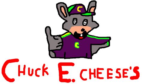 Chuck E Cheeses Thumb Chuck Logo By Pikachuxash On Deviantart