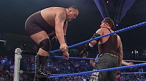 The Undertaker Vs Brock Lesnar Big Show On Handicap Match Smackdown Oct Wwe