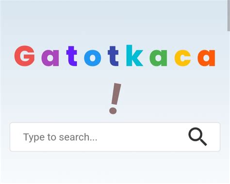 search engine gatotkaca link