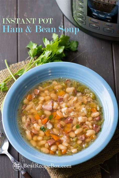 Instant Pot Ham Bean Soup Recipe Cart