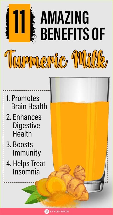 11 Amazing Benefits Of Turmeric Milk Drinking Turmeric Milk Is Another Easy Way Of Adding The