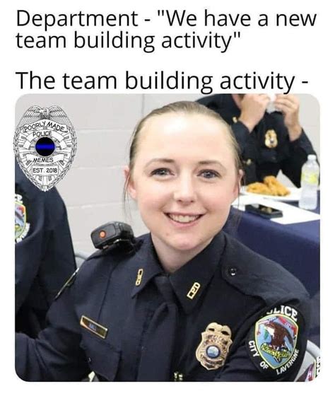 Maegan Hall Team Building Activity Meme Female Cop Maegan Hall Tennessee Police Sex