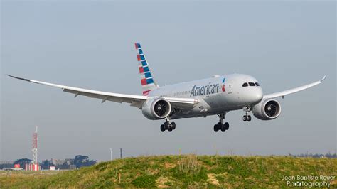 Boeing 787 8 Dreamliner American Airlines N808an Jean Baptiste Rouer