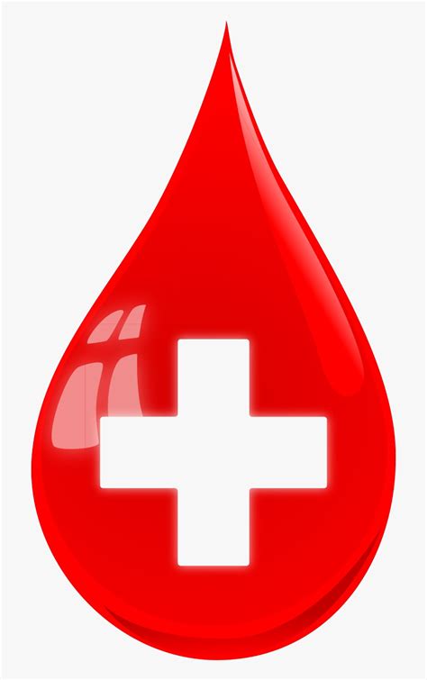 Transparent Drop Of Blood Png Red Cross Blood Drop Png Download