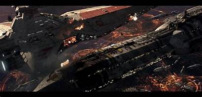 Battle Wars Coruscant Space Star Battleship Clone