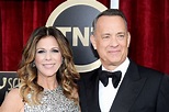 Tom Hanks and his wife, Rita Wilson, posed for pictures. | Couples Show ...