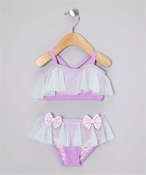 Take A Look At This Froufrou And Company Purple Emma Skirted Bikini