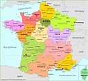 France Cities Map And Travel Guide Pertaining To Printable Map Of ...