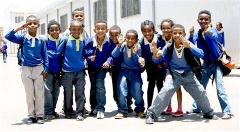 Eritrean Kids At School