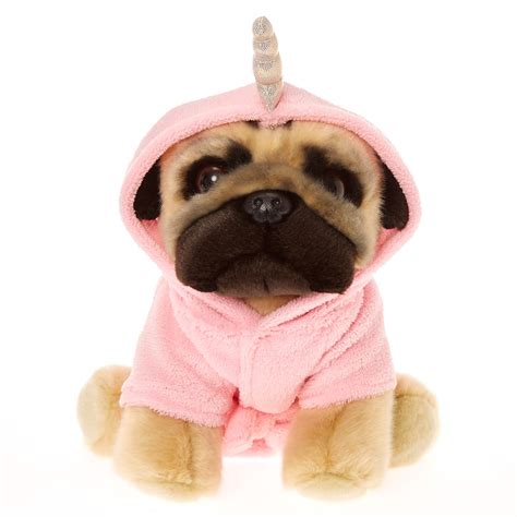 Doug The Pug© Unicorn Medium Plush Toy Claires Us