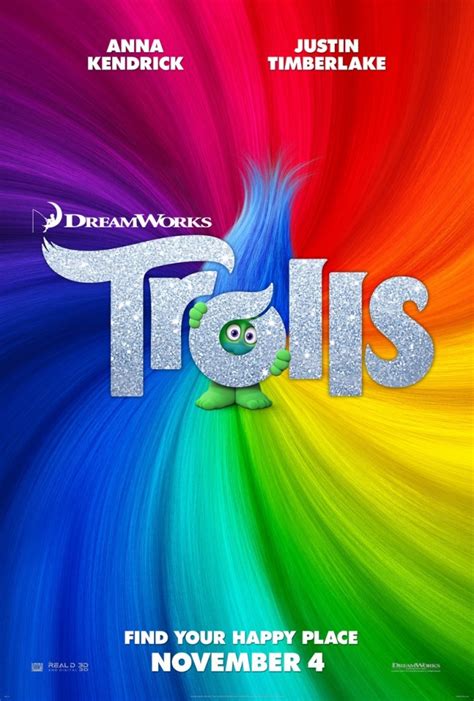 Dreamworks Animations Trolls Trailer Justin Timberlake And Anna