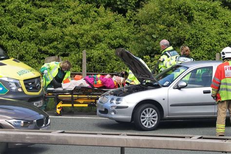 Road Traffic Collision Eastbound A55 At Colwyn Bay North Wales Live