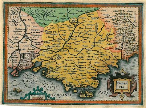 Urlaub auf einem der 17 schönsten campingplätze in provence. FRANKREICH. - Südfrankreich. "Provincia". Karte der ...