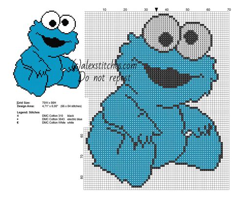 Maybe you would like to learn more about one of these? Baby Cookie Monster cross stitch pattern The Muppets ...