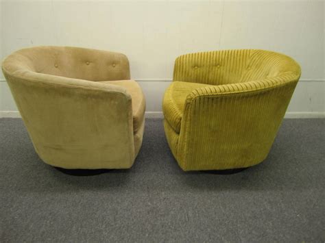 Mary kay's furniture mary kay's furniture is located at 6245 falls road baltimore, maryland 21209. Wonderful Pair Milo Baughman style Swivel Barrel Back Tub ...