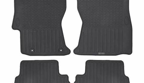 Model Years 2018 to 2023 - 2018 Crosstrek improved all weather mats