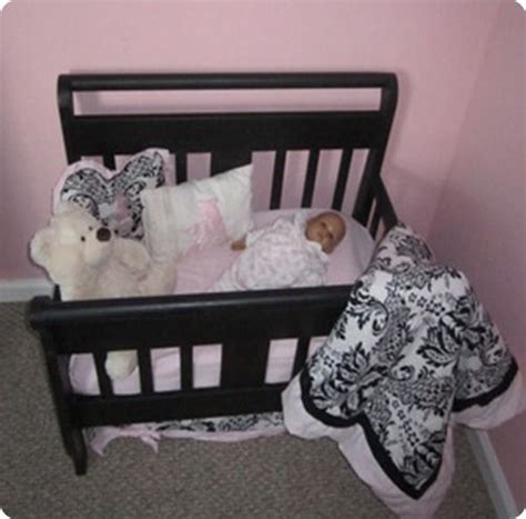 Reuse a box to create a diy baby doll crib for hours of fun! Baby Doll Crib - KnockOffDecor.com | Doll crib, Baby doll ...