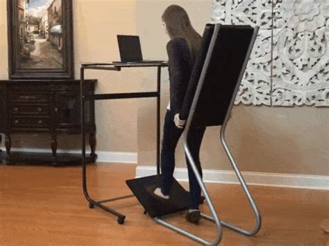 Standing chairs keep your spine moving, so they're best for back pain. LeanChair Is the Standing Desk That Lets You Kick Back