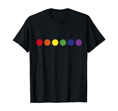 Amazon Com LGBTQ Rainbow Colors Pride Clothing Gifts For LGBT LGBTQ T Shirt Clothing