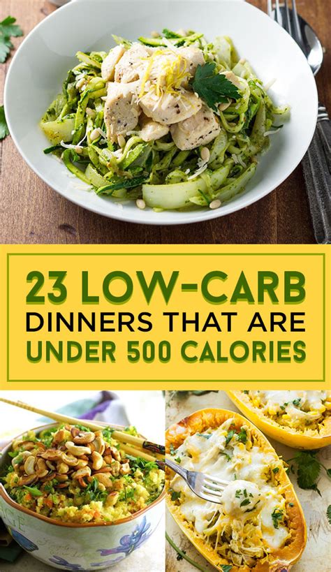 4.2 out of 5 stars. 23 Low-Carb Dinners Under 500 Calories That Actually Look ...